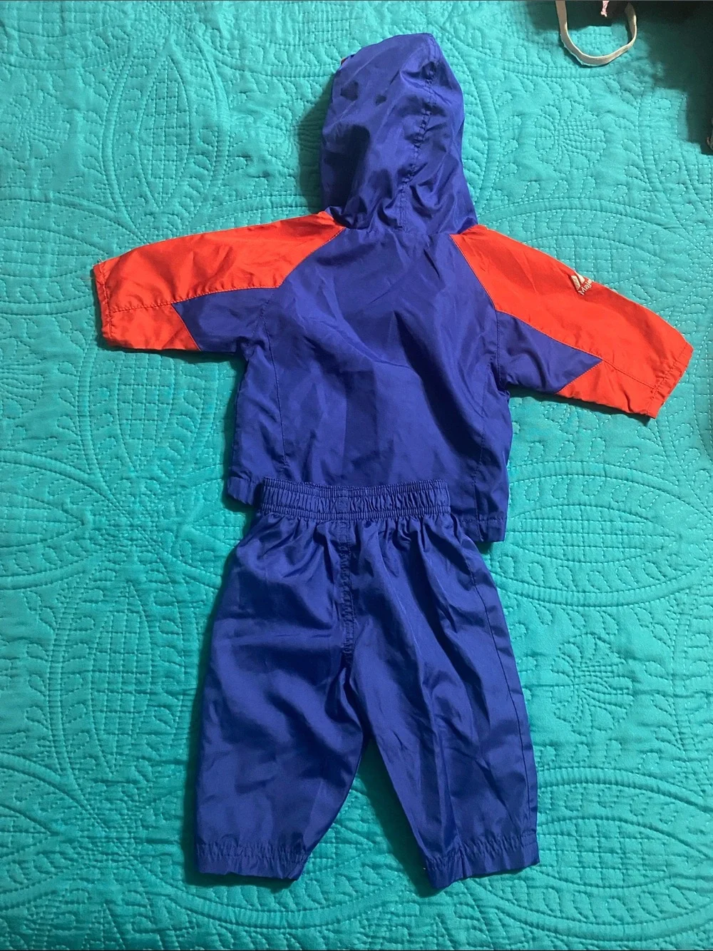 Texas Rangers Kids Blue and Red Hooded Tracksuit